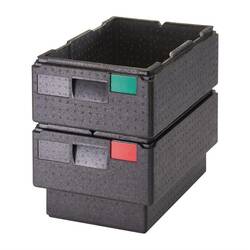 Cambro isolierter stapelbarer Toplader Lebensmitteltransportbehälter 43L