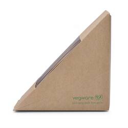 Vegware Kompostierbare Pappboxen für Sandwichecken