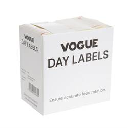 Vogue Lebensmitteletiketten Fertiggerichte