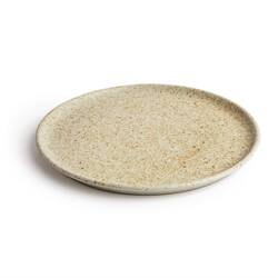 Olympia Canvas runder Teller mit schmalem Rand Weizen 26,5cm