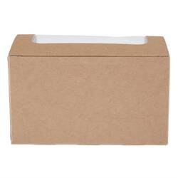 Colpac Kompostierbare Sandwichboxen aus Pappe mit PLA-Sichtfenster