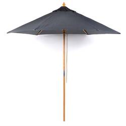 Cheltenham Runder Sonnenschirm 2,5m Durchmesser Grau
