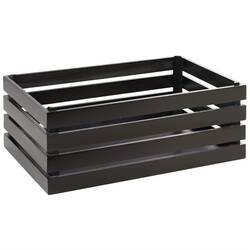 APS Superbox Holzkiste schwarz 555x350mm