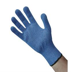 Schnittfester Handschuh blau M