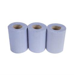 Jantex Handtuchrollen für Innenabrollung klein blau 1-lagig
