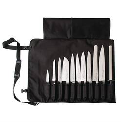 Dick Messer Textil-Rolltasche mit 11 Fächern