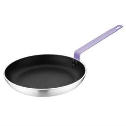 Hygiplas Teflon Platinum Plus antihaftbeschichtete Bratpfanne 240mm grün lila