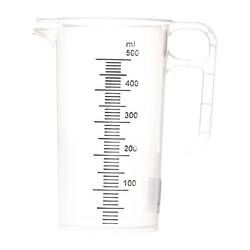 Pro-Measures Polypropylen Messbecher 500ml