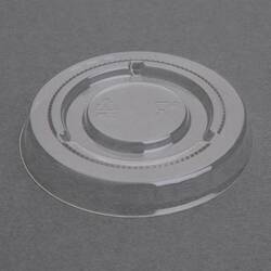 Fiesta Becherdeckel aus recycelbarem PET-Bagasse, transparent (1000 Stück)
