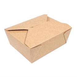 Vegware kompostierbare Menüboxen aus Pappe 1800 ml