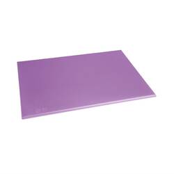 Hygiplas Antibakterielles Schneidebrett mit hoher Dichte Lila - 450 x 300 x 10 mm
