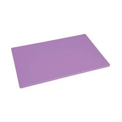 Hygiplas Antibakterielles Schneidebrett mit niedriger Dichte Lila - 450 x 300 x 10 mm