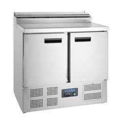 Polar Serie G Pizzakühltisch Saladette 2-türig 254L