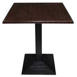 Bolero quadratische Tischplatte dunkelbraun 70cm