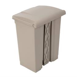 Jantex Küchenpedaleimer beige 65L