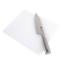 Hygiplas LDPE Schneidebrett weiß 30,5x22,9x1,2cm