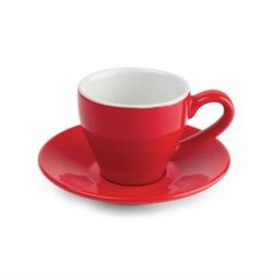 Olympia Cafe Untertassen rot 11,7cm