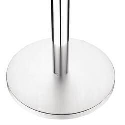 Bolero runder Tischfuß Edelstahl 68cm hoch