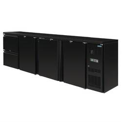 Polar Serie U Barkühlschrank 3-türig mit 2 Schubladen