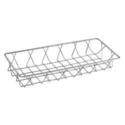 Olympia Edelstahlkorb 15 x 35cm