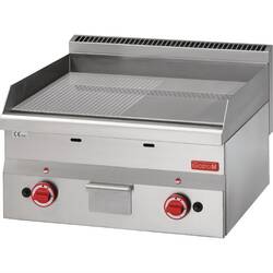 Gastro M Gasgrillplatte 60/60FTRG-CR 1/3 Gerillt und 2/3 Glatt