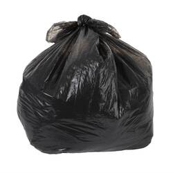 Jantex mittelschwerbelastbare Müllbeutel schwarz 90L