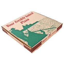 Kompostierbare bedruckte Pizzakartons 35cm (50er Pack)