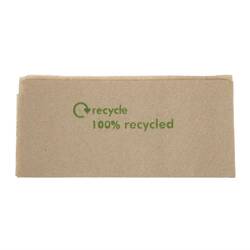 Recycelte Bio-Servietten 1-lagig