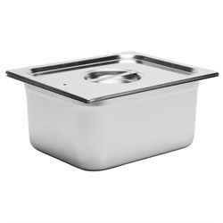 Gastro M Edelstahl GN-Behälter 15cm GN1/2