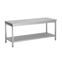 Gastro M Arbeitstisch mit Regalboden 100x60x88cm