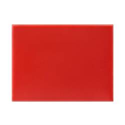 Hygiplas HDPE kleines Schneidebrett rot 300x 225x12mm
