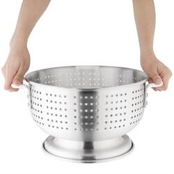 Vogue Gemüseseiher Aluminium Durchmesser 30cm