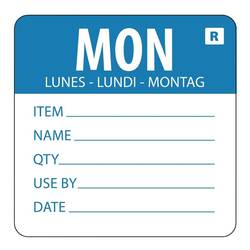 Vogue Farbcodesticker Montag