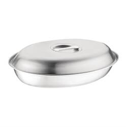 Olympia ovale Servierschale für Gemüse 25,4 x 18cm