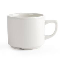 Churchill Whiteware Maple stapelbare Teetassen 20cl