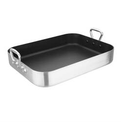 Vogue Non-Stick Bräter Aluminium 45x35x8cm