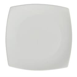 Olympia Whiteware abgerundete quadratische Teller 18,5cm