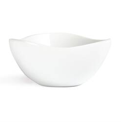 Olympia Whiteware gewellte Schalen 10,5cm