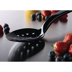 Matfer Bourgeat Servierlöffel gelocht schwarz 34cm