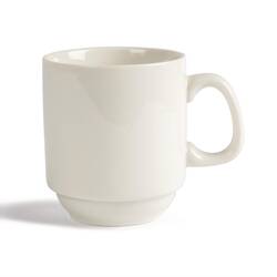 Olympia Ivory stapelbare Henkelbecher 28,4cl