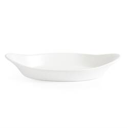 Olympia Whiteware ovale Gratinschalen weiß 23 x 13cm