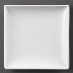 Olympia Whiteware quadratische Teller 24cm