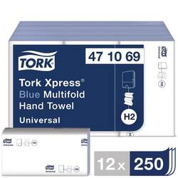Tork Z-gefaltete Handtücher blau 1-lagig
