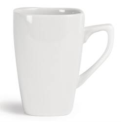 Olympia Whiteware quadratische Kaffeebecher 28,4cl