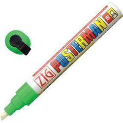 Securit Zig Posterman wetterfester Kreidestift 6mm grün