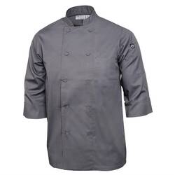 Chef Works Unisex Kochjacke grau S, Kleidergröße: S, Farbe: Grau