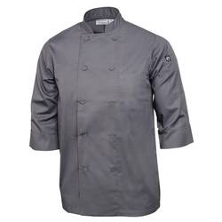 Chef Works Unisex Kochjacke grau XXL, Kleidergröße: XXL, Farbe: Grau