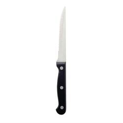 Olympia Steakmesser mit schwarzem Griff 21,5cm