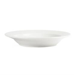 Olympia Whiteware tiefe runde Teller 27cm