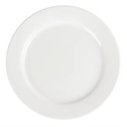 Olympia Whiteware Teller mit breitem Rand 28cm